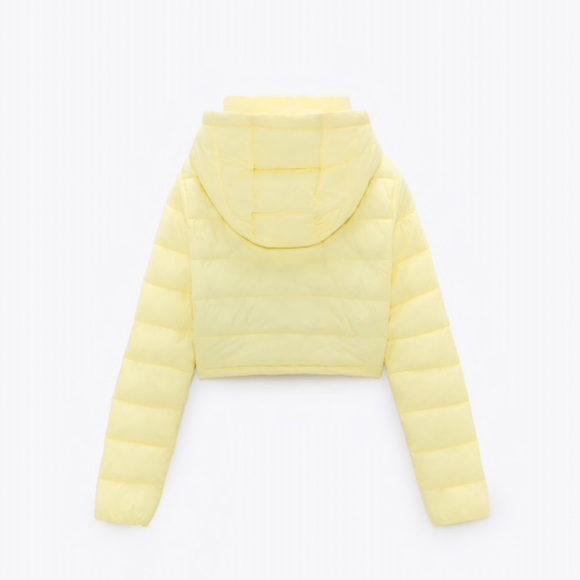 ZARA cropped puffer jacket BNWT - Picture 5 of 9